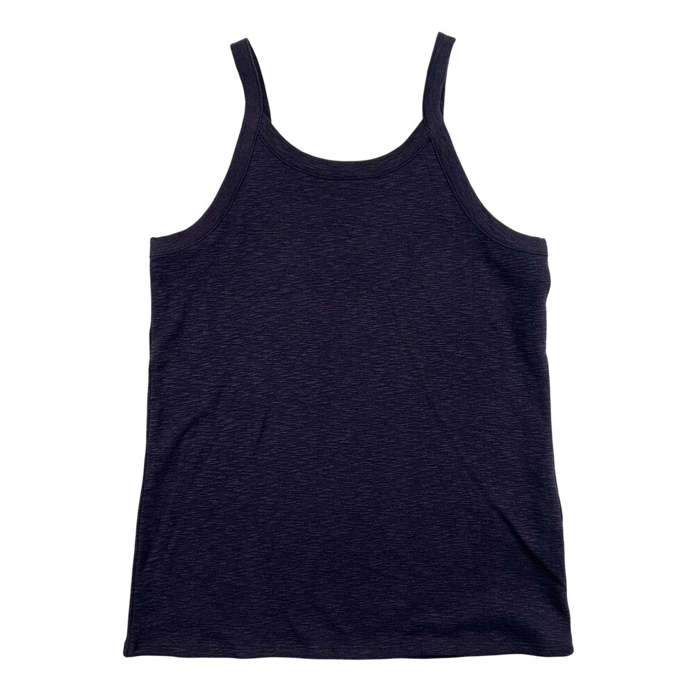 Madewell Tank Top Womens Medium Purple Scoop Neck Stretch Jersey Cami Basic